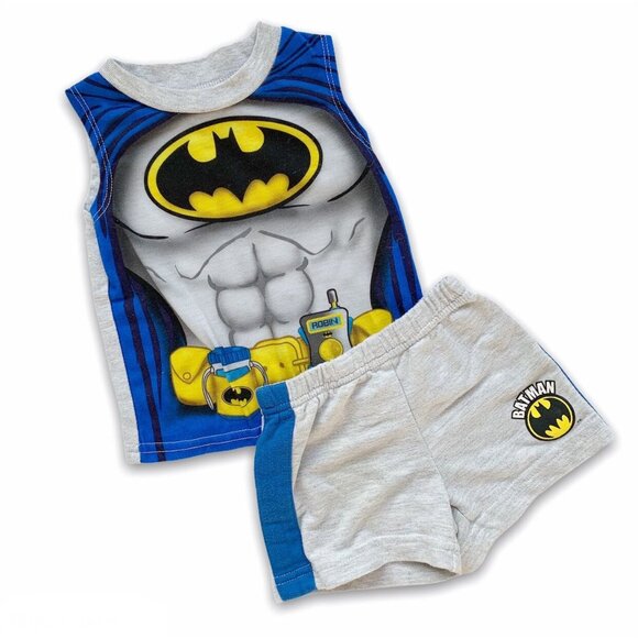 Batman Tank + Shorts Outfit - Picture 1 of 7